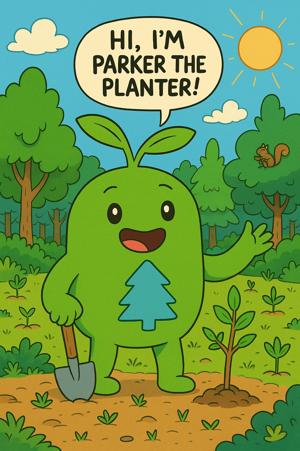 Parker plush